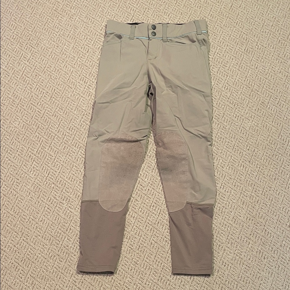 Womens Tan Riding Pants Irideon